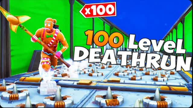 JDUTH 100 LEVEL DEFAULT DEATHRUN REMAKE β Fortnite Creative map