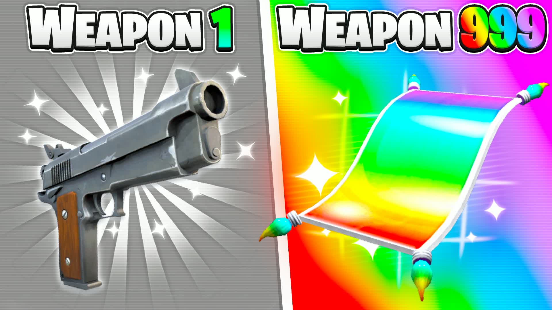 GUN GAME 🎯 BOSSFIGHT — Fortnite Creative map