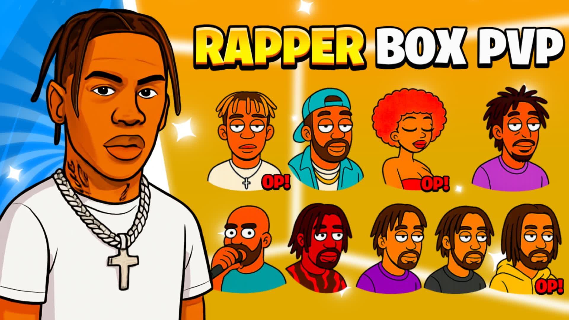 RAPPERS BOX FIGHTS π¦ β Fortnite Creative map