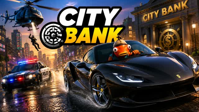 π BANK CITY Ψ³ΩΨͺΩ Ψ¨ΩΩ ποΈ FFA DRIVE RPπ¨ β Fortnite Creative map
