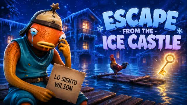 🏰 ESCAPE FROM THE ICE CASTLE 🏰 — Fortnite Creative map