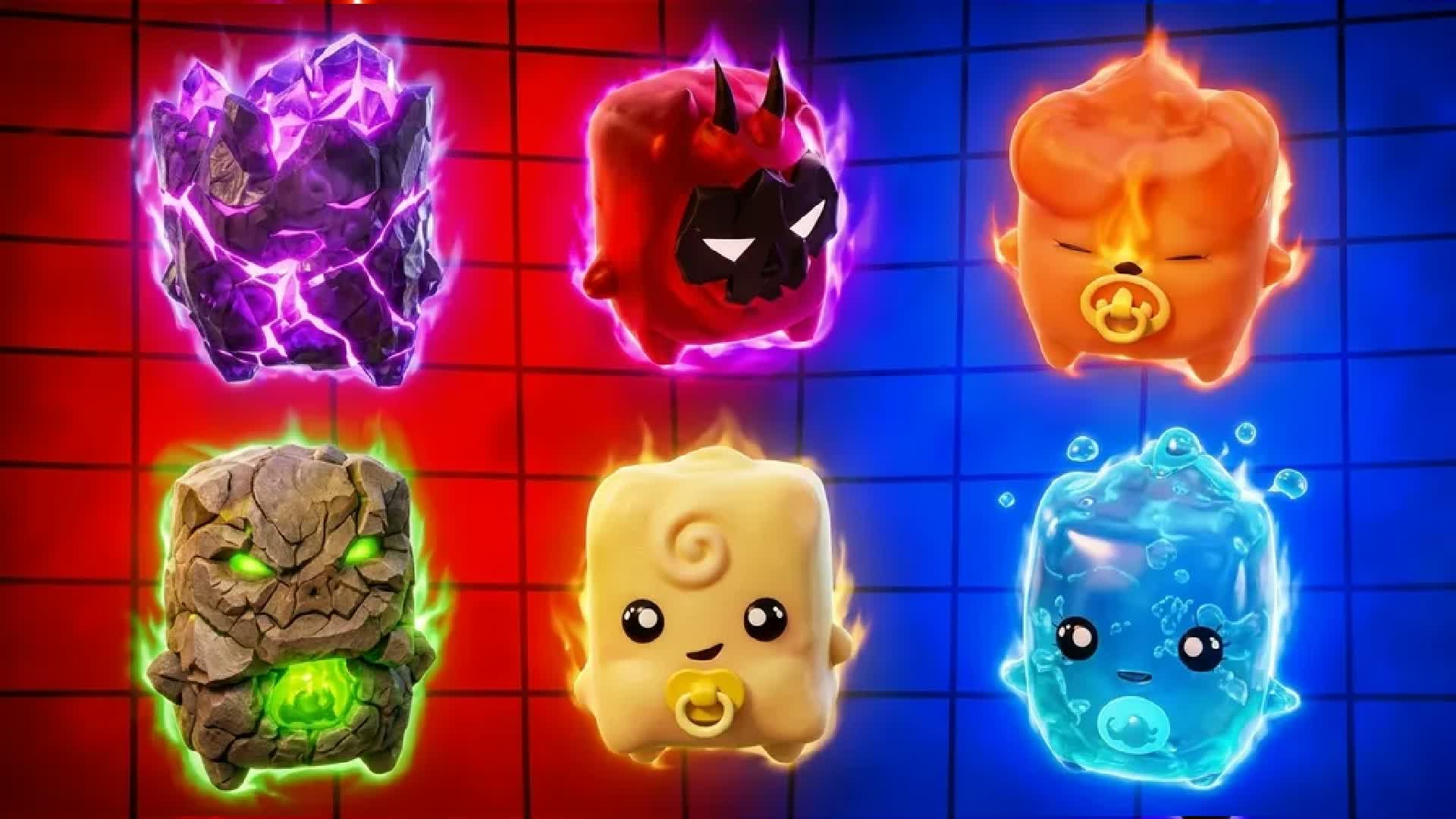 red vs blue bell — Fortnite Creative map