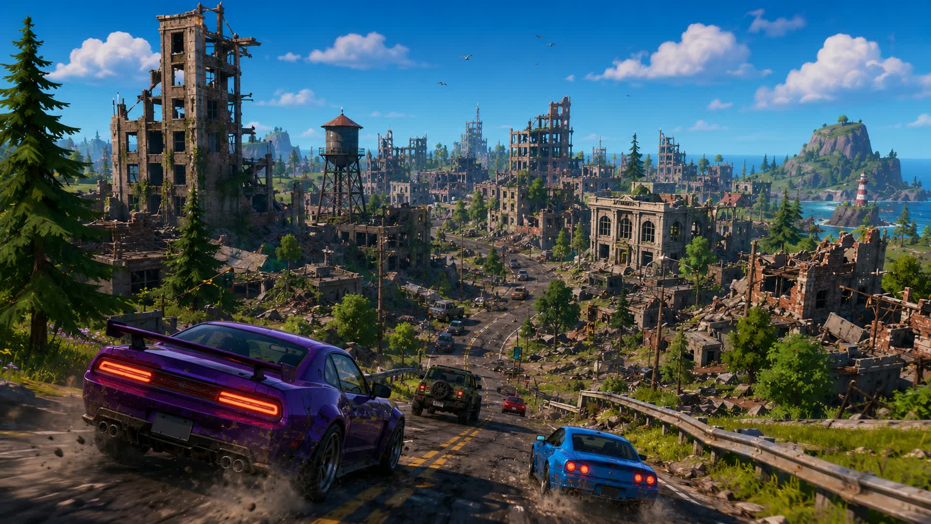 DRIVE CITI — Fortnite Creative map