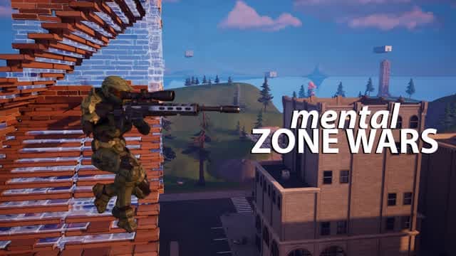 MENTAL ZONE WARS — Fortnite Creative map