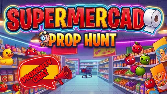 ๐ ESCONDITE SUPERMERCADO PROP HUNT โ Fortnite Creative map