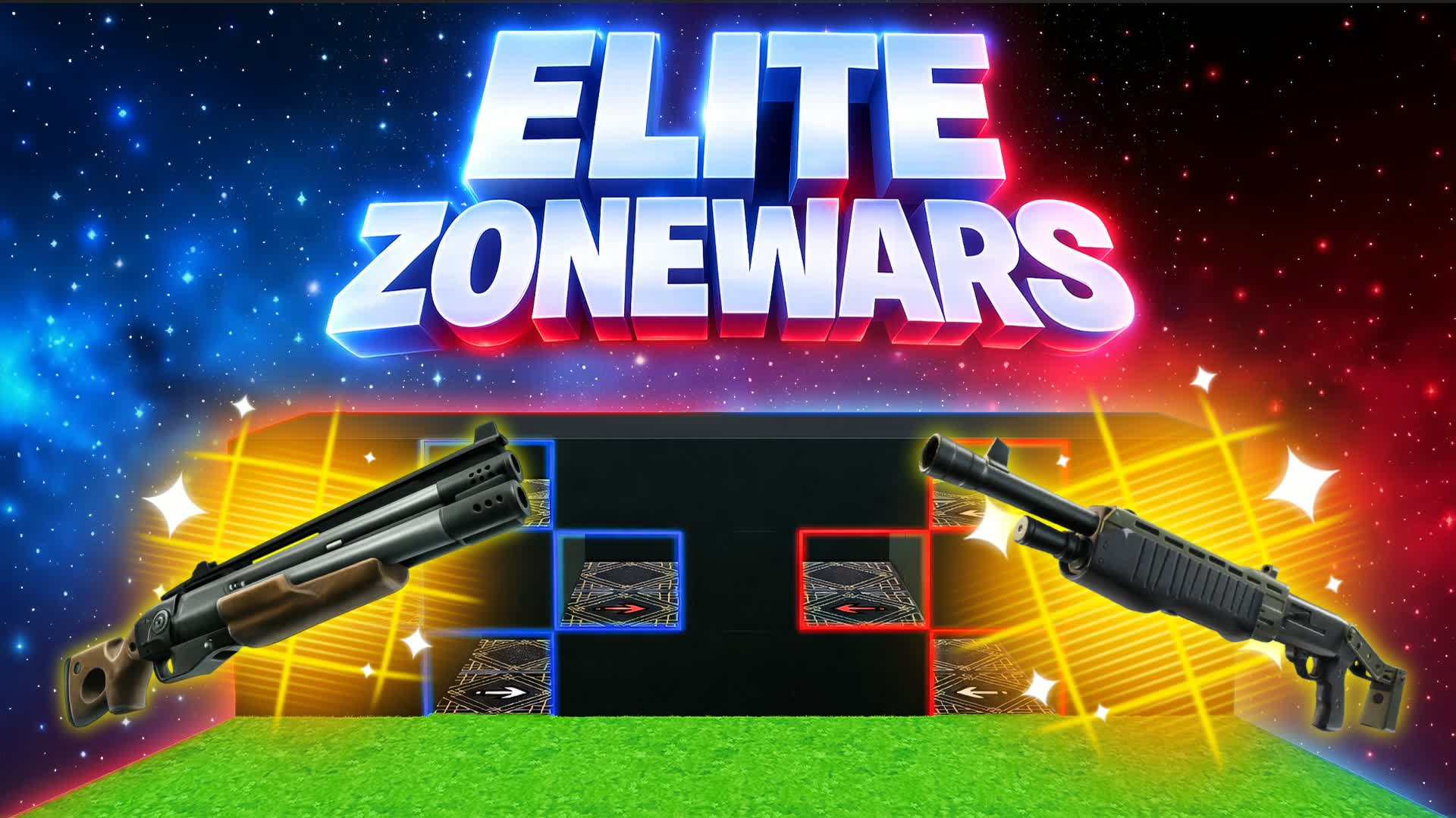 ELITE ZONE WARS (1V1 TO 4V4) β Fortnite Creative map
