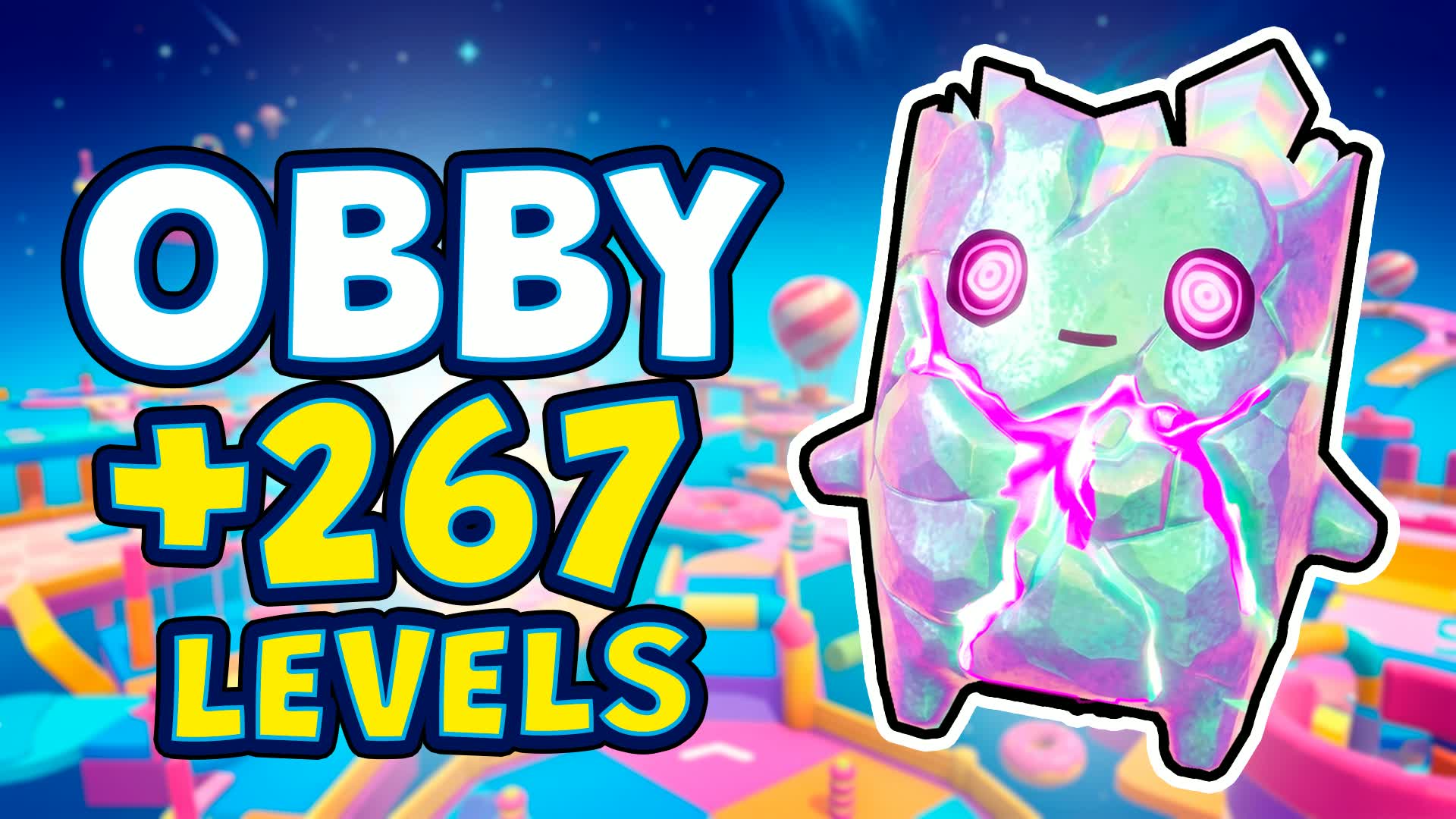 +267 OBBY PARKOUR — Fortnite Creative map