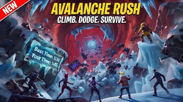 AVALANCHE RUSH — Fortnite Creative map