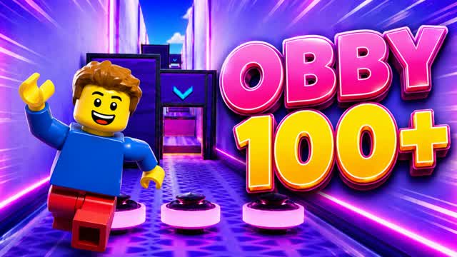 OBBY 100+ — Fortnite Creative map