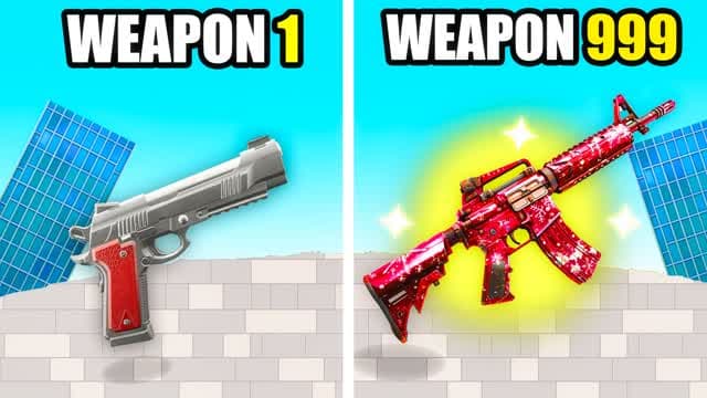 🏙️CITY GUN GAME💥ONE SHOT — Fortnite Creative map