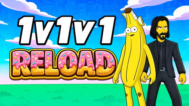 SIMPSONS 1V1V1 RELOAD โ Fortnite Creative map