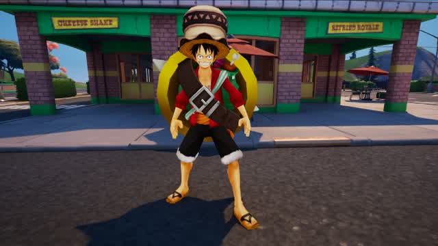 one piece luffy (stampede) — Fortnite Creative map