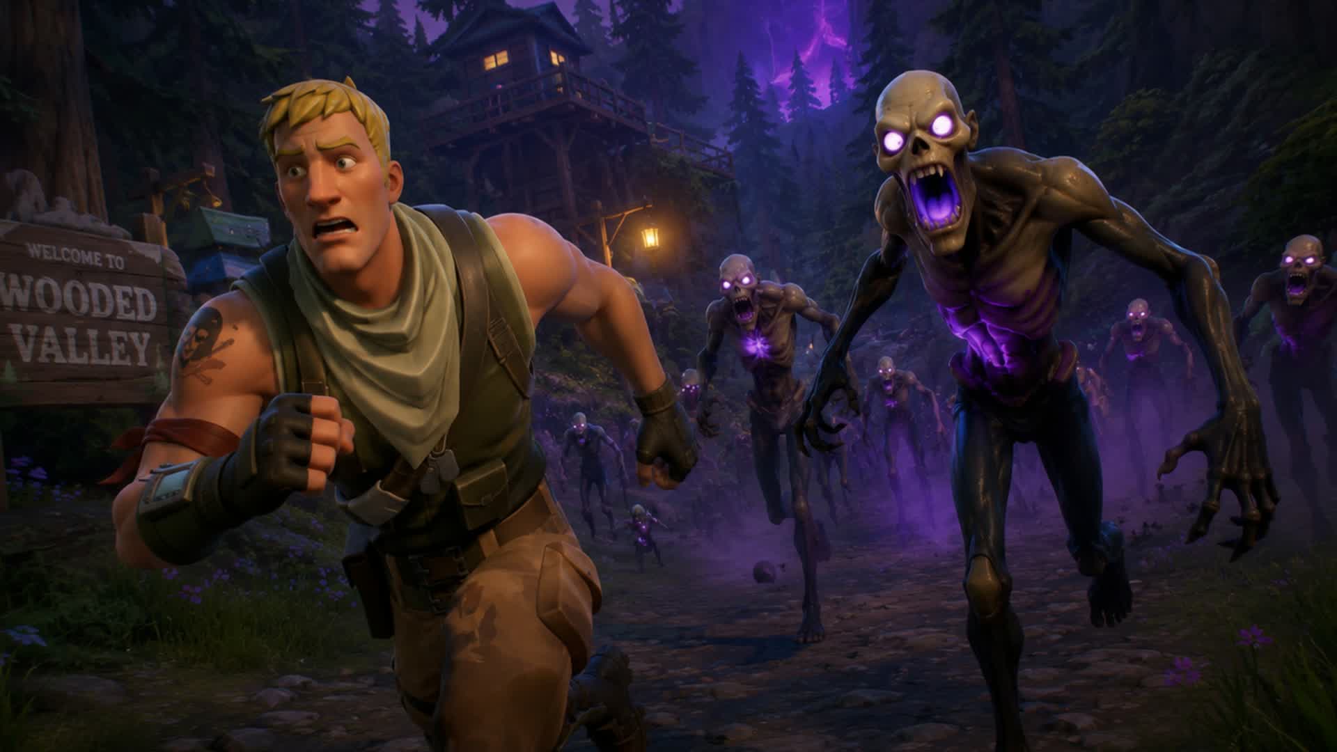 ZOMBIE FRIGHT FARM๐งโโ๏ธ *ADJUSTED** โ Fortnite Creative map
