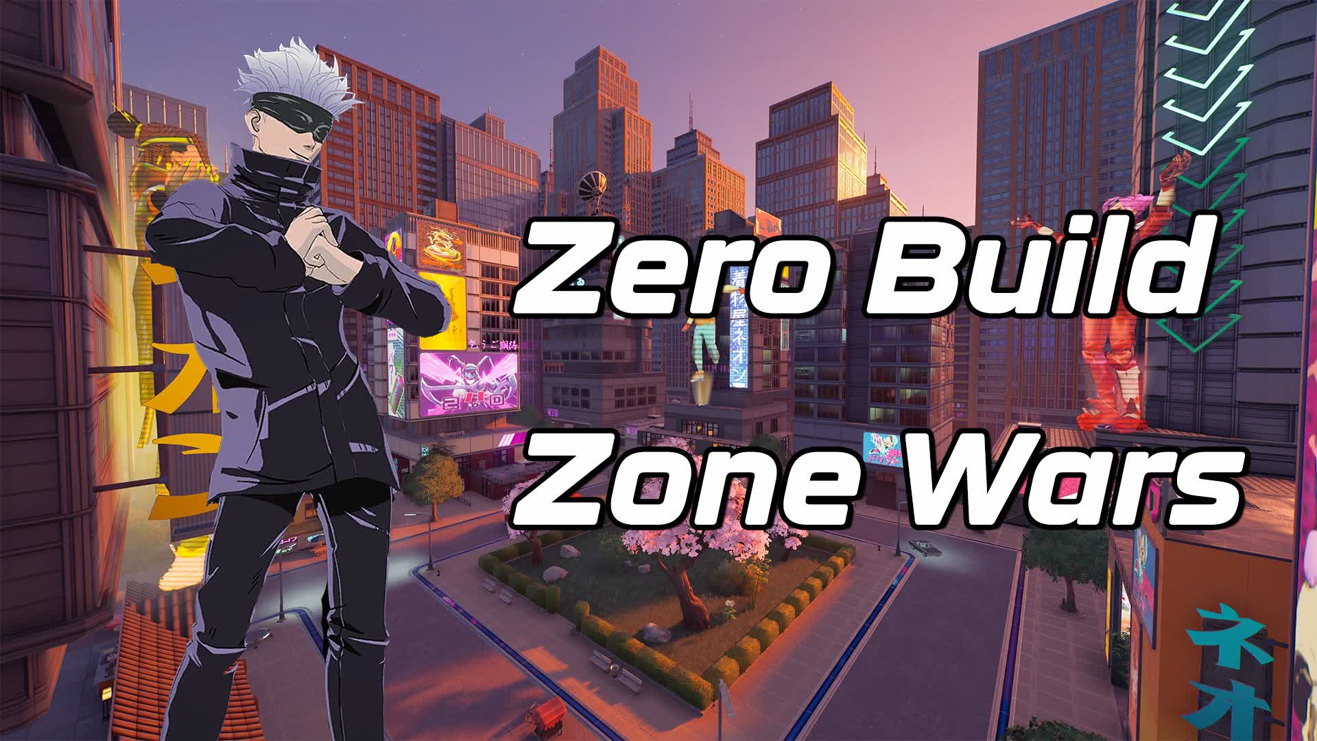 Zone Wars - Mega City — Fortnite Creative map