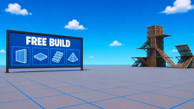 ๐ FREE BUILD PRO ! โ Fortnite Creative map