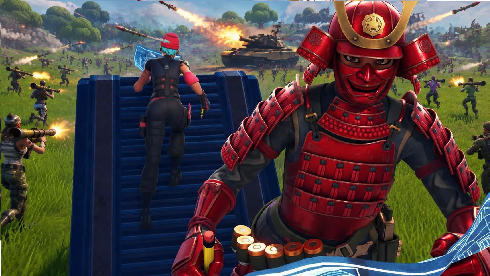 1V1V1 CHAOS WITH EVERY GUN — Fortnite Creative map