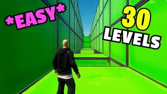 PARKOUR 30 EASY — Fortnite Creative map