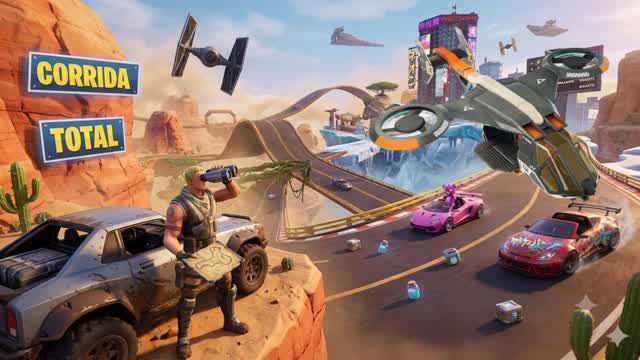 RAMP ULTRA FFA * BATTLE CITY CARS — Fortnite Creative map