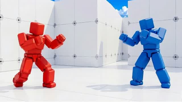 RED VS BLUE CAT2 — Fortnite Creative map