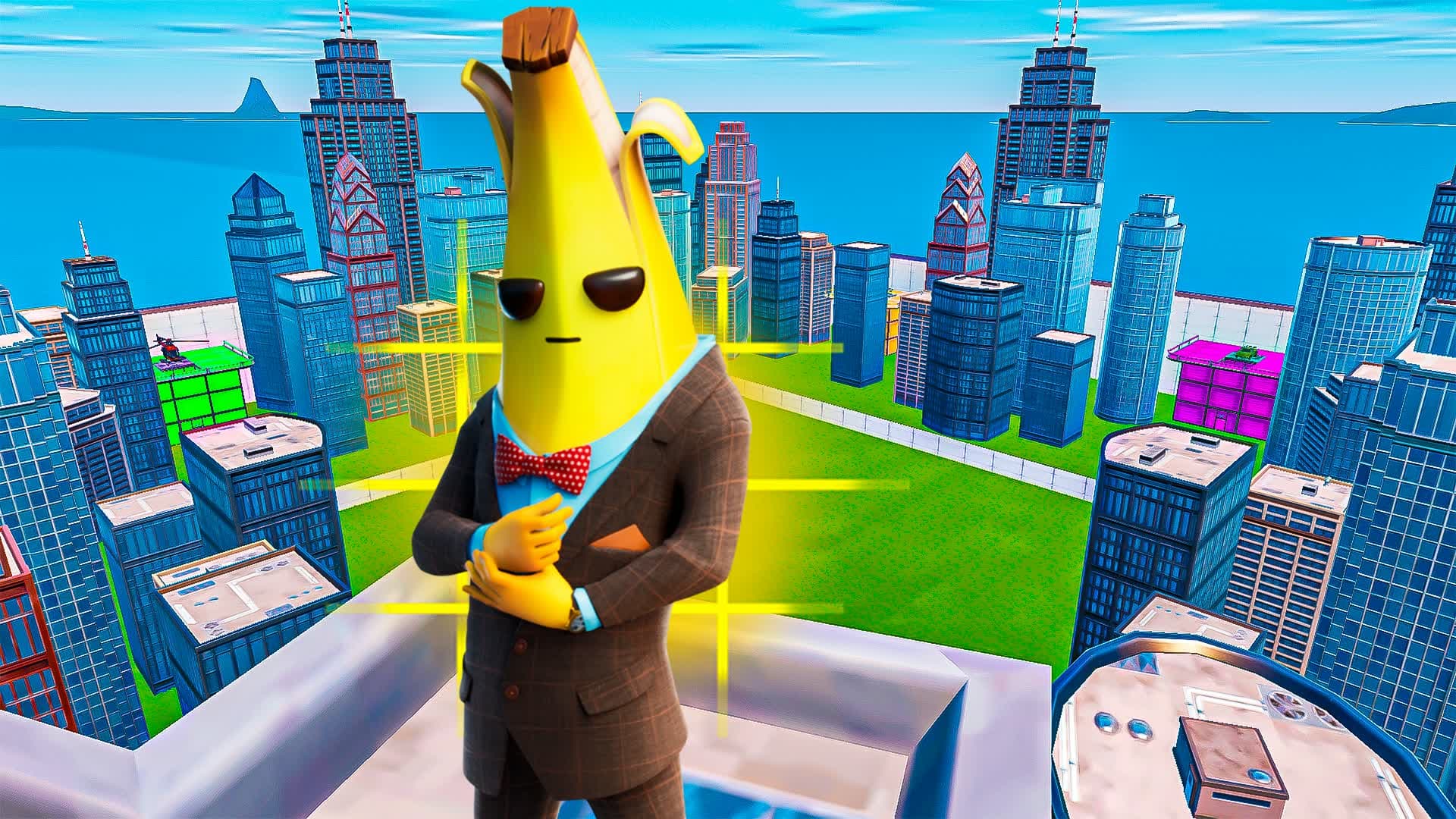 MEGA ZONE WARS CITIES β Fortnite Creative map