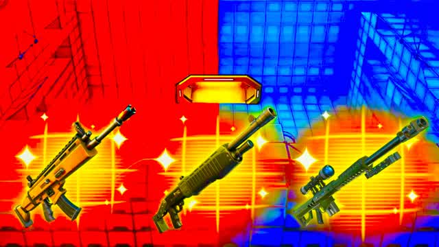RVB RED VS BLUE RIVALS UNC PIT 1 v 1 1v1 — Fortnite Creative map