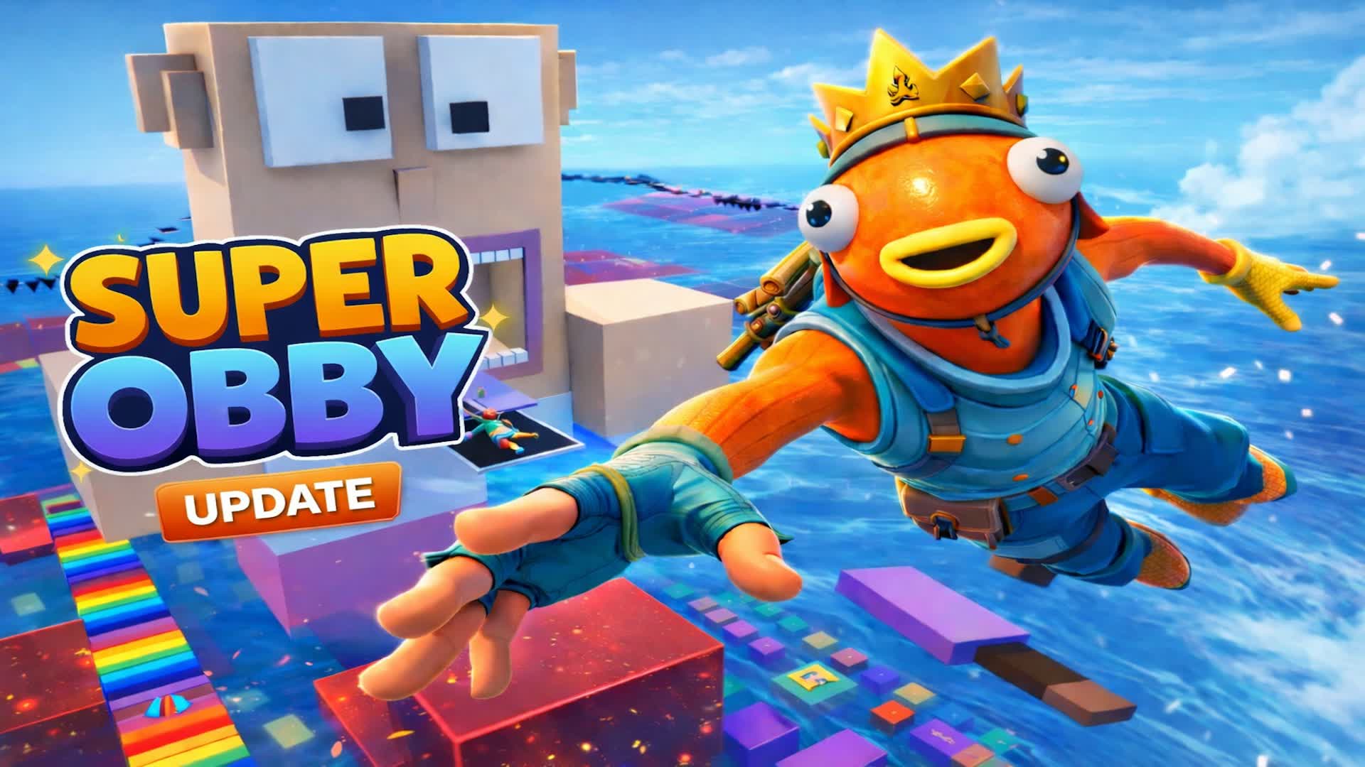 DEFAULT OBBY PARKOUR β Fortnite Creative map