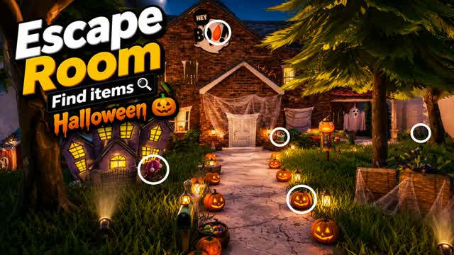 Escape Room Find Items Halloween π β Fortnite Creative map