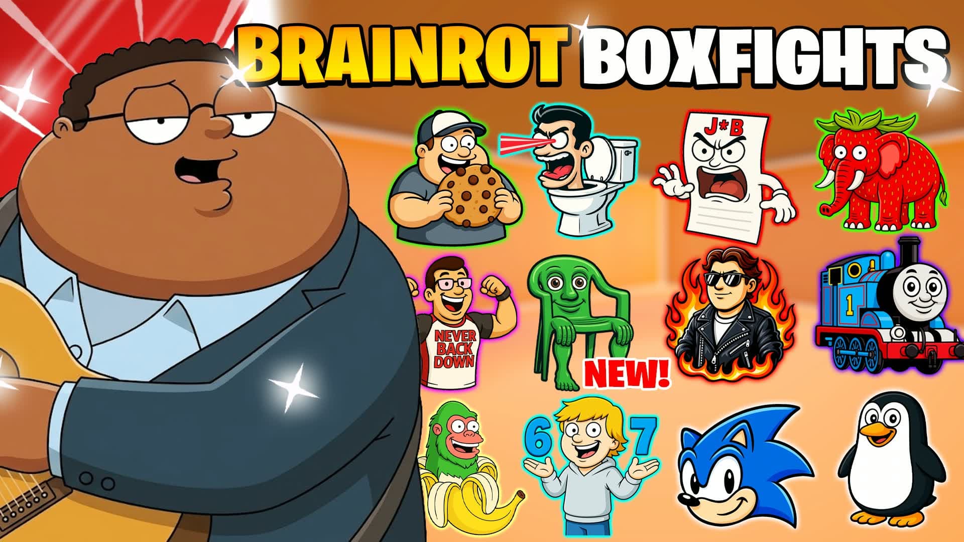 🧠BRAINROT BOX PVP 😂BOX PVP📦BOXFIGHTS — Fortnite Creative map
