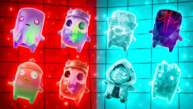 RVB RED VS BLUE 🔴🔵TUNG67!!!! — Fortnite Creative map