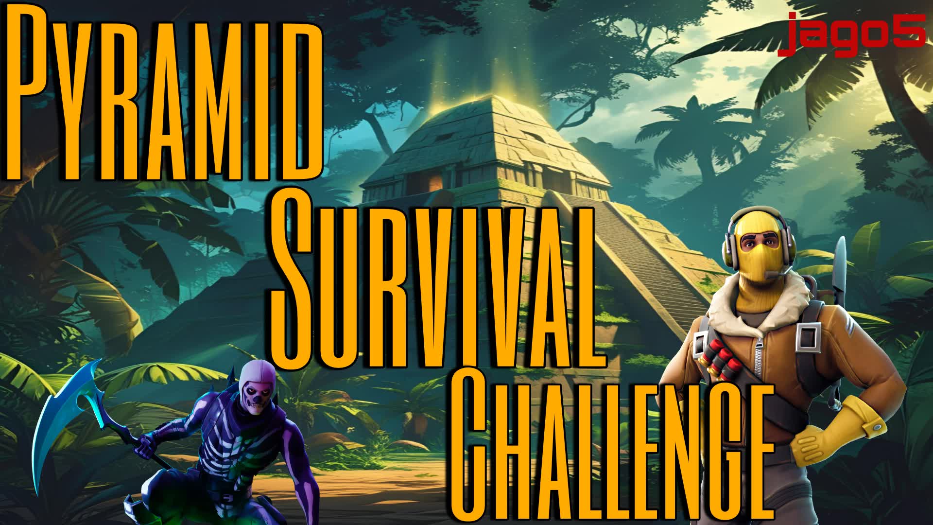 Survive The Pyramid — Fortnite Creative map