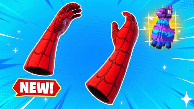 GOD SPIDER-MAN RED VS BLUE 2 🔴🔵 — Fortnite Creative map