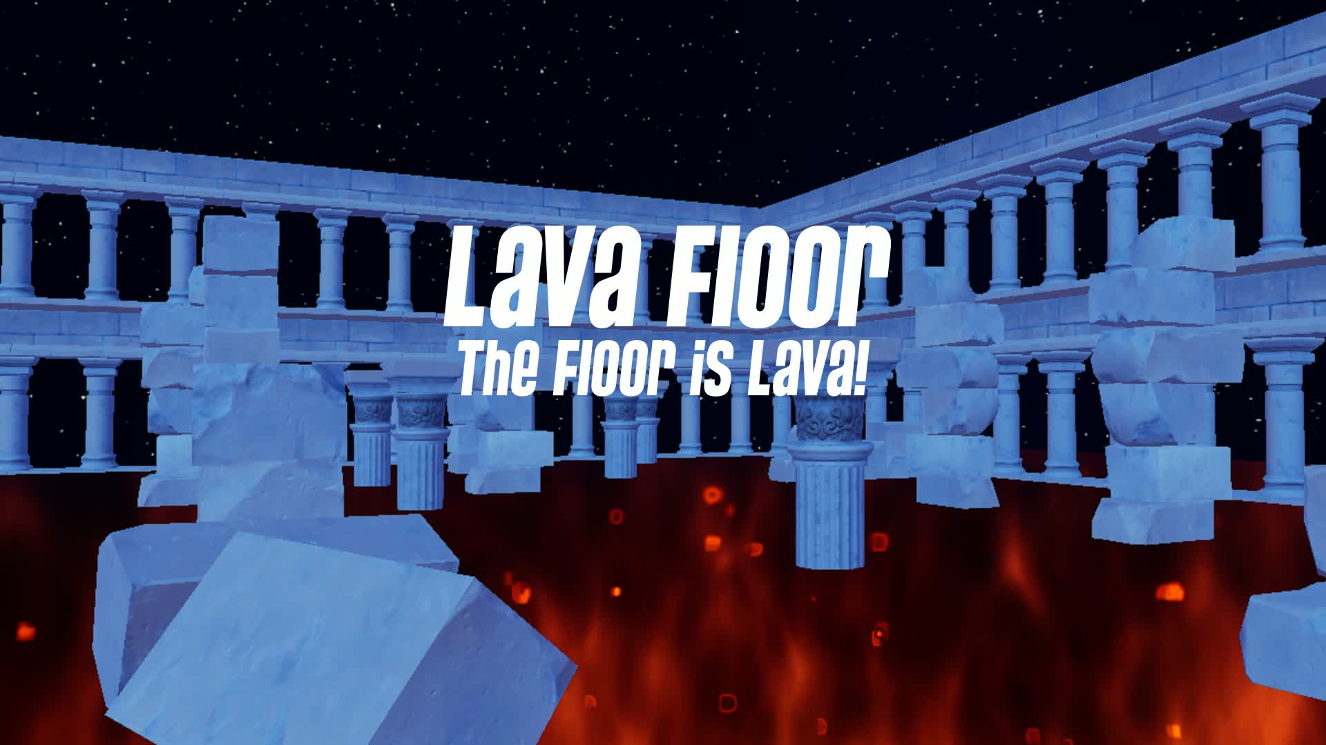 Lava Floor — Fortnite Creative map