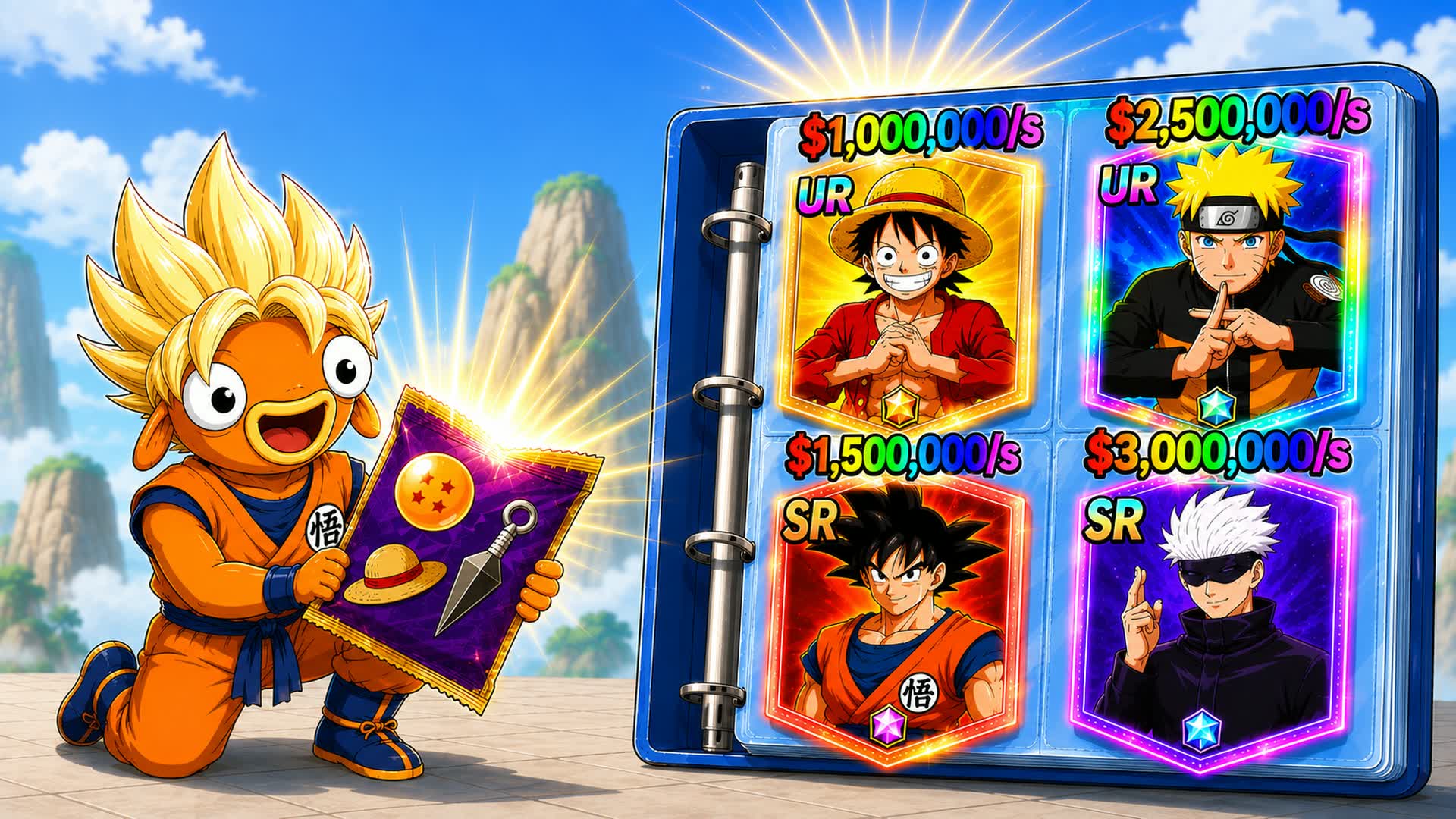 ANIME CARDS TYCOON β Fortnite Creative map