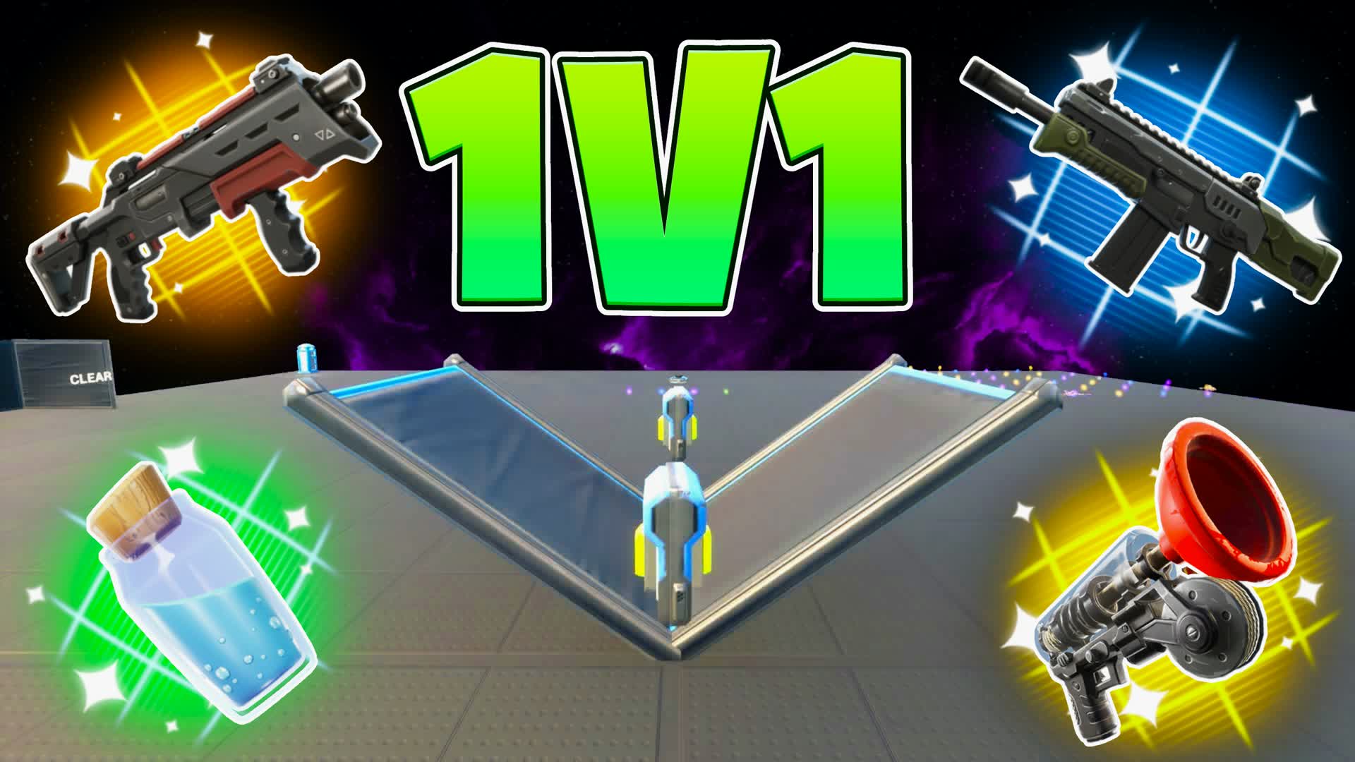 1vs1 A 1vs1 1 vs 1 1vs1 — Fortnite Creative map