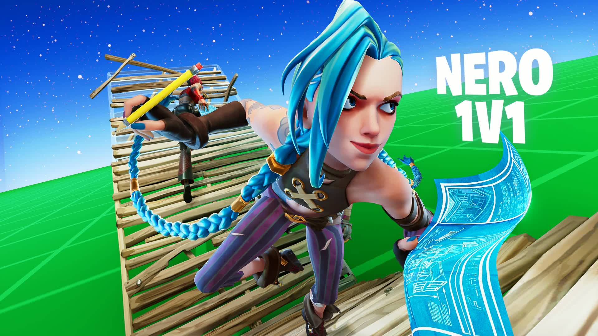Nero 1v1 Build Fights (200 Pumps) โ Fortnite Creative map