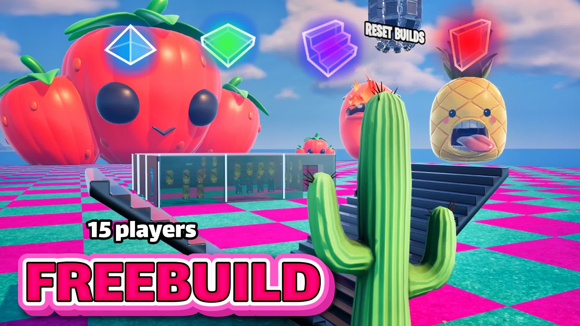 BRAINROT FREEBUILD FFA (FREE FOR ALL) — Fortnite Creative map