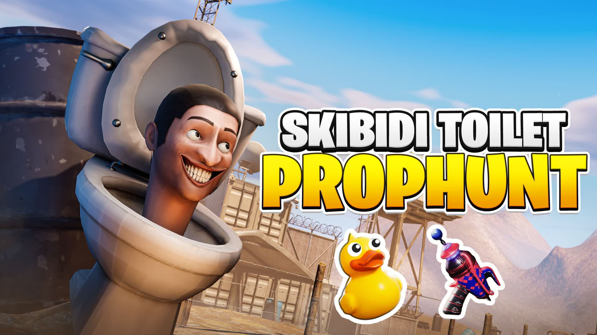 Skibidi Toilet Prop Hunt ๐ฝ โ Fortnite Creative map