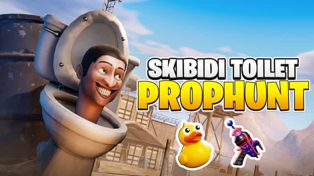 Skibidi Toilet Prop Hunt 🚽 — Fortnite Creative map