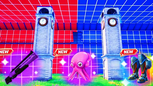 RED RVB BLUEπ΄VSπ΅ β Fortnite Creative map