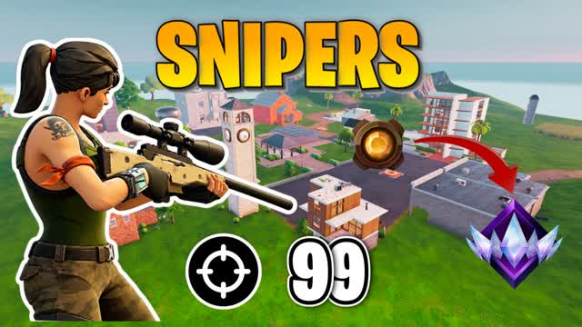SNIPER FFA — Fortnite Creative map