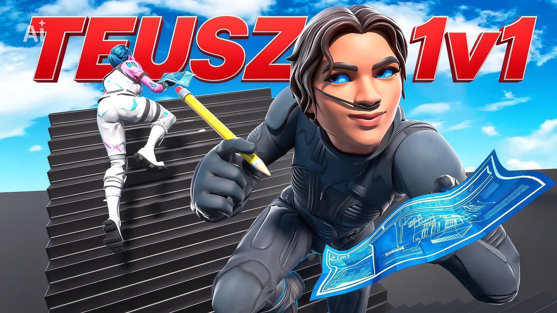 Teusz 1v1 — Fortnite Creative map