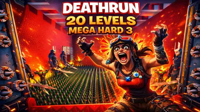 Deathrun 20 Level Mega Hard 3 β Fortnite Creative map