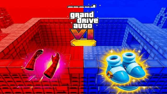 SPIDER-MAN RED VS BLUE MADN ๐ด๐ต โ Fortnite Creative map