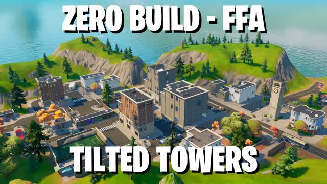 Tilted Towers Zero Build - Free For All — Fortnite Creative map