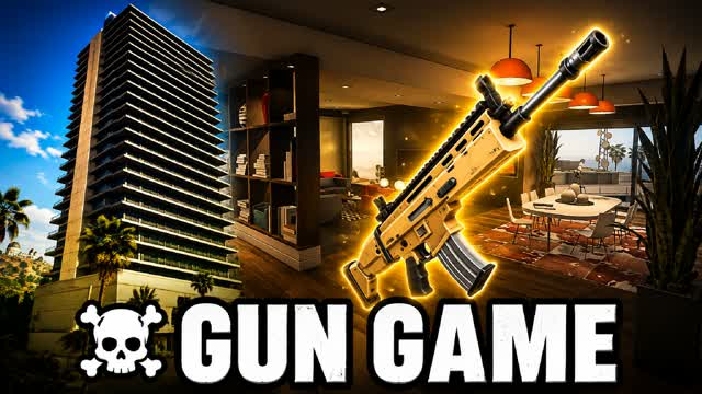 GUN GAME π« LUXURY APARTMENT β β Fortnite Creative map