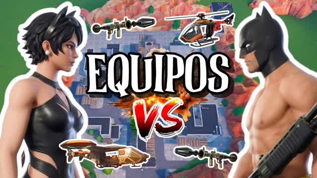 ⭐ZONE WARS POR EQUIPOS⭐ — Fortnite Creative map