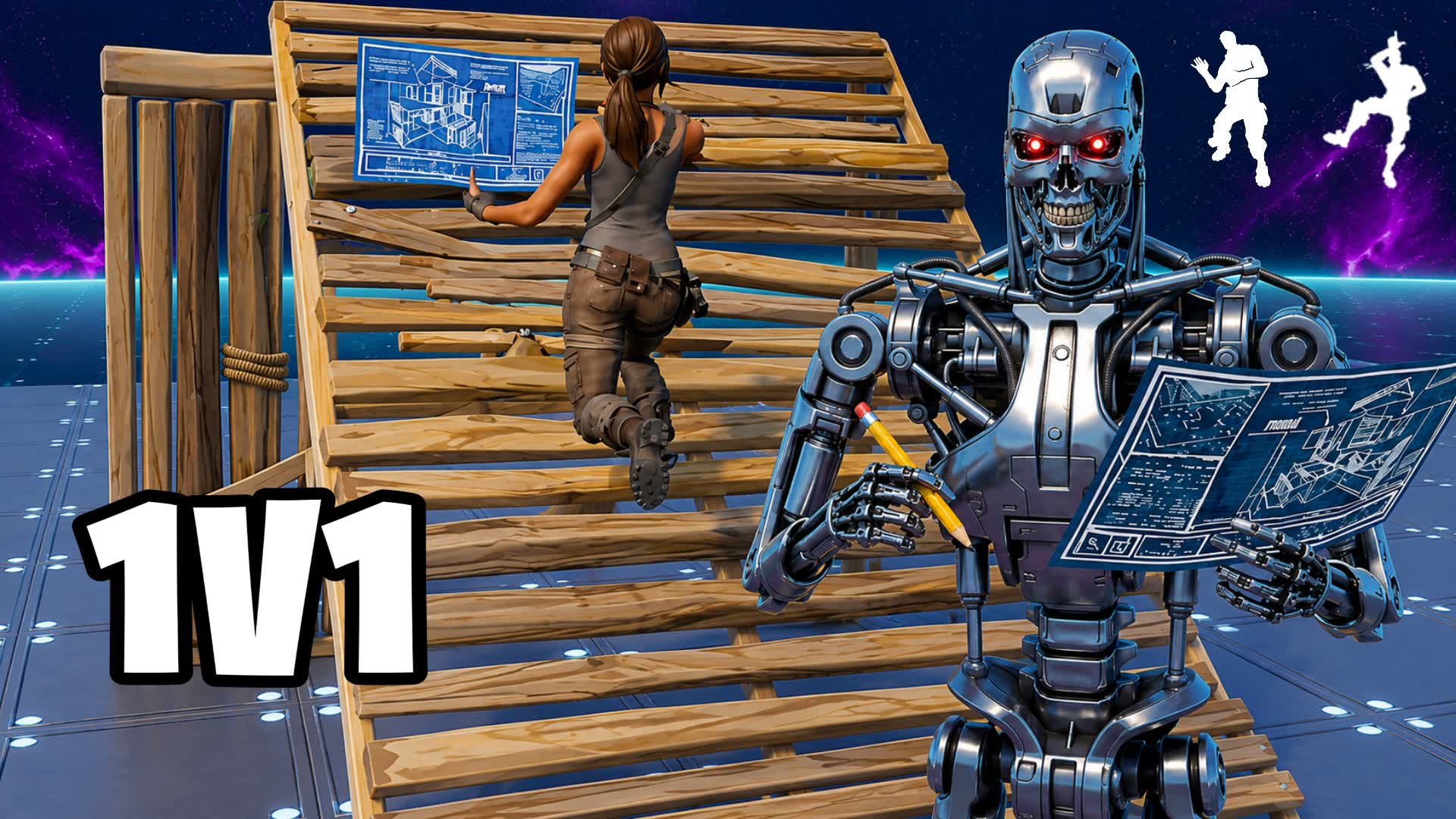MR 1V1 — Fortnite Creative map