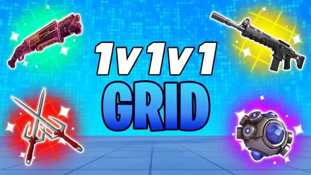 1v1v1 1v1 GRID OG Base Zone Wars Scrims — Fortnite Creative map