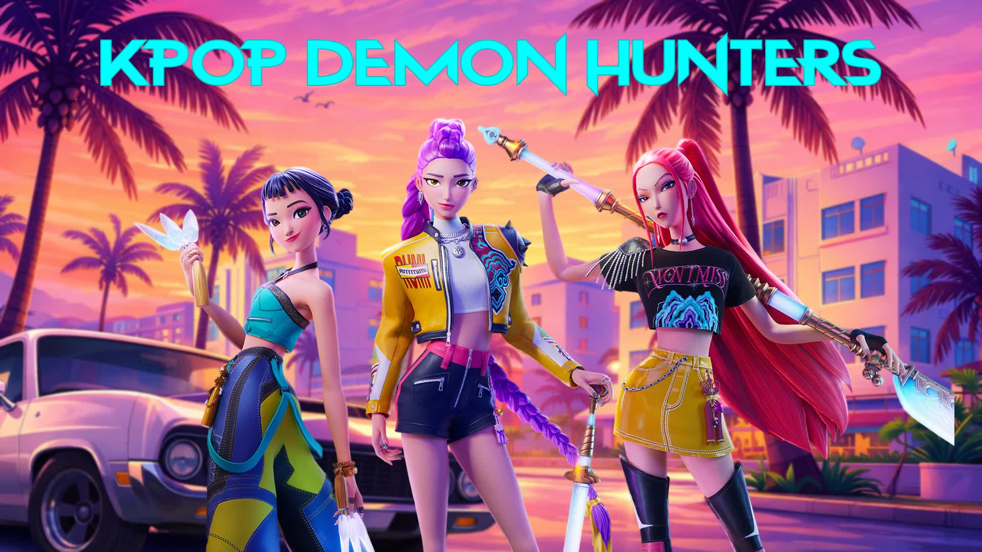 KPOP NEON CITY DEATHMATCH FFA PVP 1V1V1 β Fortnite Creative map