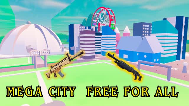 MEGA CITY * FREE FOR ALL — Fortnite Creative map